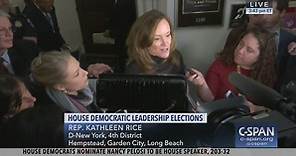 Representative Kathleen Rice on House Democratic Leadership Elections