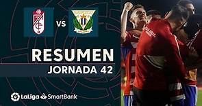 Resumen de Granada CF vs CD Leganés (2-0)