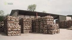 Largest firewood processing line of it's kind - British, Ready to Burn, kiln dried firewood