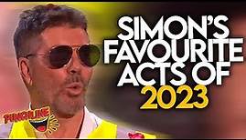 Simon Cowell's Favourite Comedy Auditions Of 2023!