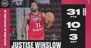 Justise Winslow WENT OFF For a Career-High 31 PTS & 10 REB Against the Maine Celtics!