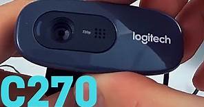 Logitech C270 Webcam Review and Install Tutorial - C270 Video Test
