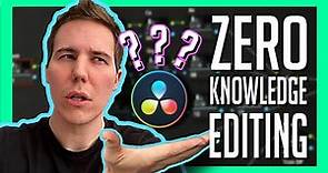 Start Editing YouTube Videos for FREE with ZERO Knowledge - Video Editing for TOTAL BEGINNERS
