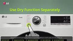 [LG Front Load Washers] Quick Start Guide