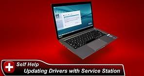 Toshiba How-To: Updating drivers and software using Toshiba Service Station