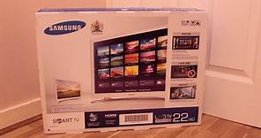 Samsung UE22H5610 22-inch Smart TV - Unboxing [HD]