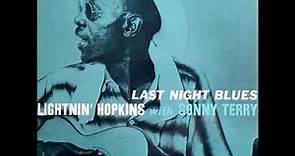 Lightnin' Hopkins & Sonny Terry - Last Night Blues (1961) [Mono from Vinyl]
