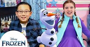 Do You Want to Learn About The Snowman? - Snowman Fun Facts & More | Frozen Friends Club | Frozen