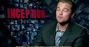 Entrevista con Leonardo DiCaprio subtitulada sobre El Origen