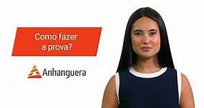 Como fazer a prova? | Anhanguera