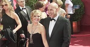 Ashley Jensen seen with her husband at the 2008 Emmy Awards