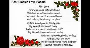 Four Best Classic Love Poems