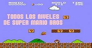TODOS LOS MUNDOS DE Super Mario Bros 1 | NES | Gameplay