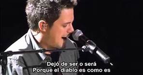 LO VES (Letra) -Alejandro Sanz en vivo (HD)