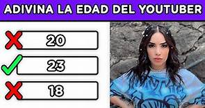 ADIVINA LA EDAD DEL YOUTUBER | CONOCE LAS EDADES DE LOS YOUTUBERS | YOU OCIO