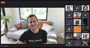 Solana Practicum Online Meet-Up (with Chase Barker from Solana Foundation)