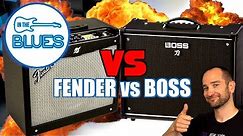 Fender Mustang 3 V2 Amplifier vs BOSS Katana 100 Amplifier (Clean)