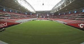 TIME LAPSE: Turf moves out at University of Phoenix stadium field