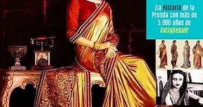 ¡La Historia del Sari / Saree, vestido tradicional de la India! ¿Qué visten en la India? #saree