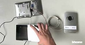 Bticino: Easykit videocitofono installazione impianto bifamiliare