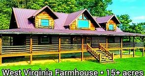 West Virginia Farmhouse For Sale | $525k | West Virginia Land For Sale | West Virginia Real Estate
