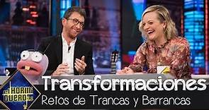 Elisabeth Moss juega con Trancas y Barrancas a las transformaciones - El Hormiguero 3.0
