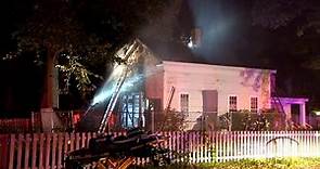RAW: Historic Steven's House in Minneapolis catches fire for third time since August
