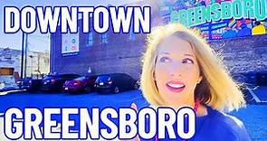 FULL TOUR of Downtown Greensboro North Carolina 2022 | Living in Greensboro North Carolina