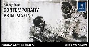 Gallery Talk: Contemporary Printmaking