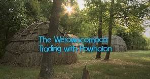 Virginia's First People: Werowocomoco—Trading with the Powhatan