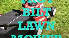 Troy Bilt Lawnmower Unboxing Assembly and Usage Model 421854 [Troy-Bilt Lawnmower]