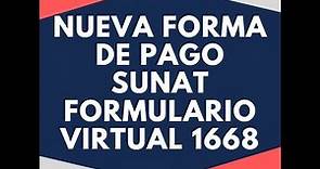 💲Como pagar impuestos por internet 2019 Sunat |NUEVO FORMULARIO 1668|