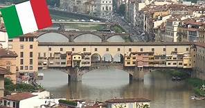 PONTE VECCHIO ("Old Bridge")-Florence, Italy