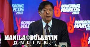 FULL VIDEO: Presumptive President Ferdinand "Bongbong" Marcos Jr. press conference (May 23, 2022).