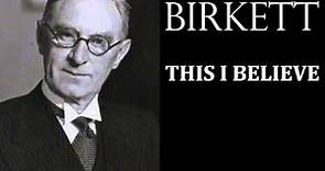Sir Norman Birkett - This I Believe - 1950s Radio Broadcast