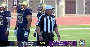 J. B. Alexander High School vs CC Miller