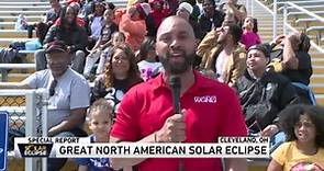 Demetrius Ivory live in Cleveland for the Great North American Solar Eclipse