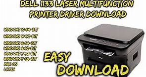 Dell 1133 laser multifunction printer Driver Download