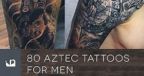 80 Aztec Tattoos For Men