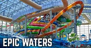 Largest Indoor Water Park in Texas: Epic Waters (Water Slides POV)