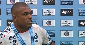 Kyle Sinckler emotional post-match interview discussing missing out on a Lions spot