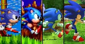 Evolution of Sonic the Hedgehog (1991 - 2018)