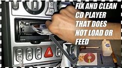 Car CD 📀 Player Not Loading, Feeding, Or Taking CD Simple Fix
