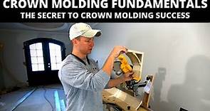 Crown Molding Fundamentals: The Simple Key to Crown Molding Success