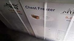 Unboxing Arctic King 5.0 cu ft chest freezers /Walmart in NC