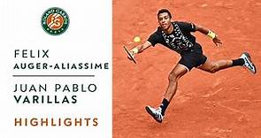 Félix Auger-Aliassime vs Juan Pablo Varillas - Round 1 Highlights I Roland-Garros 2022