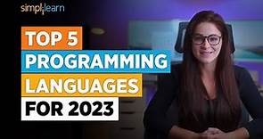 5 Best Programming Language to Learn 2023 | Which Programming Language to Learn in 2023 |Simplilearn