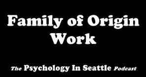 Family of Origin Work