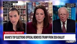 'Trump's in trouble': John Dean reacts to Maine removing Trump from 2024 ballot
