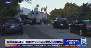 3 dead, 4 wounded in shooting near Beverly Crest home